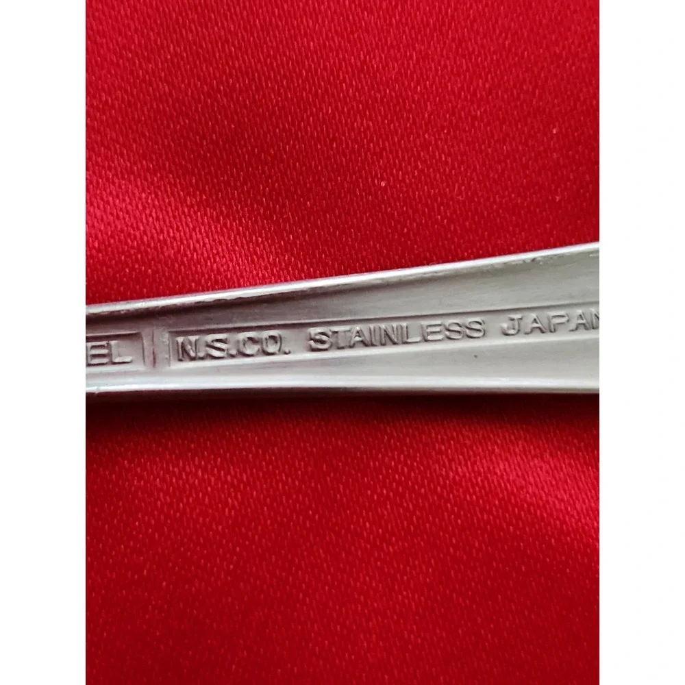 7 Teaspoons Tea Center Ridge NSCO National Stainless Sequel 6 1/8